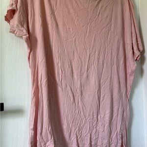 BCG Pink Oversized Polo T-Shirt